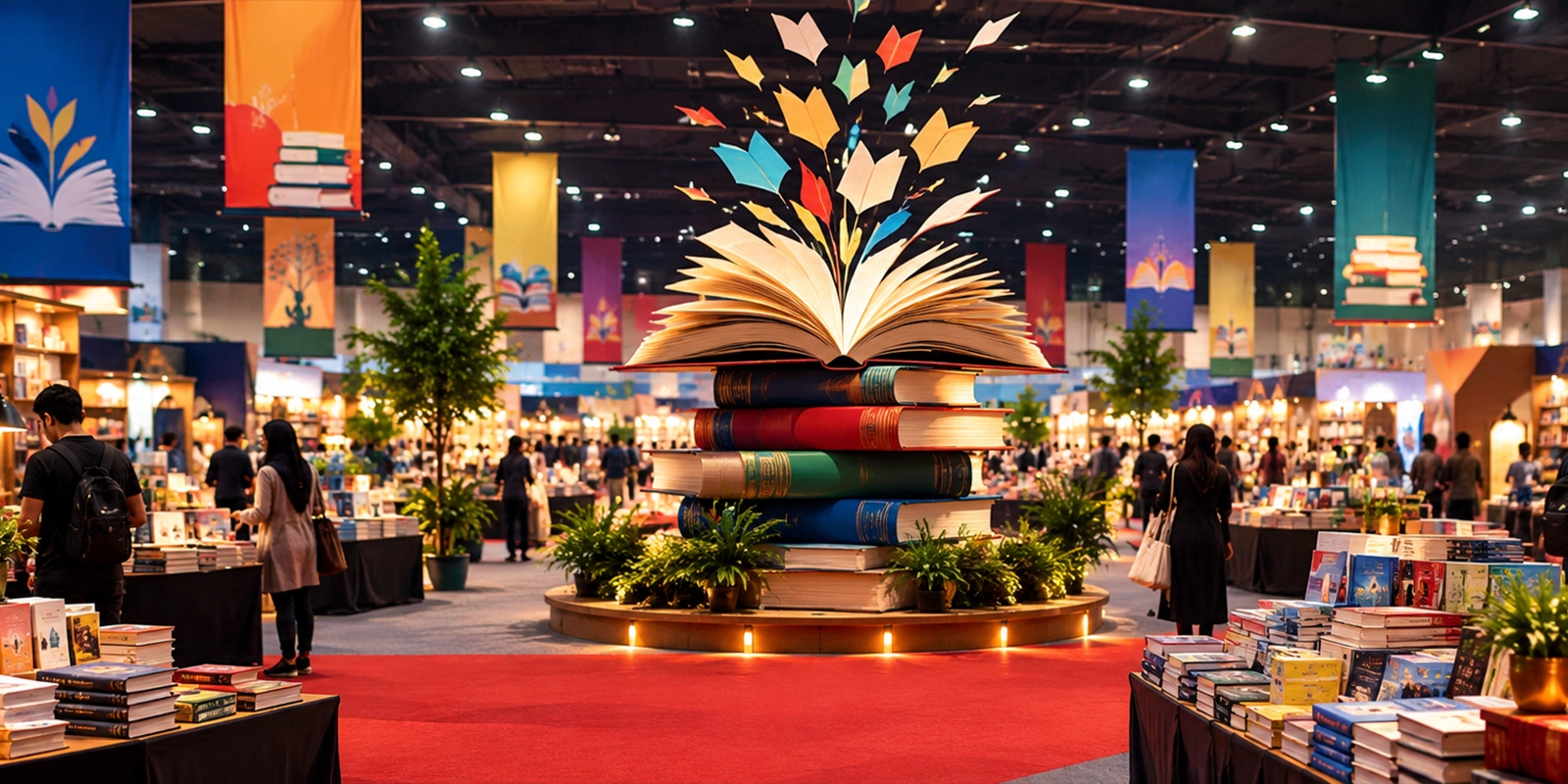 Book Fair Gathering